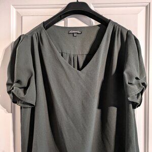 Adrianna Papell Chiffon Shirt XL